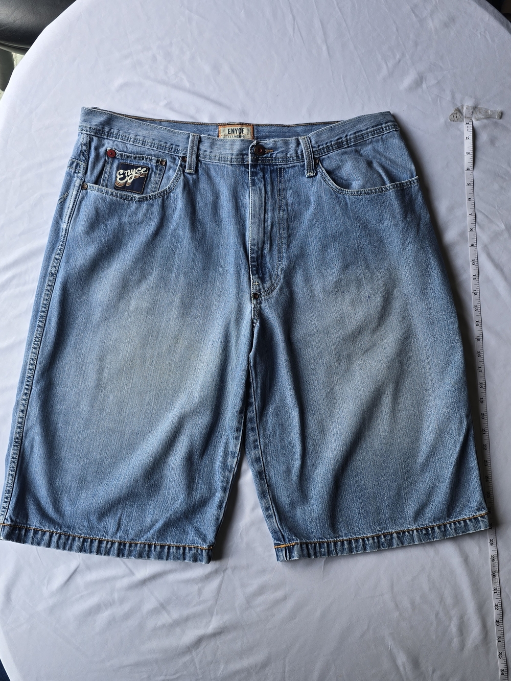 ENYCE Light Blue Denim Me n’s Shorts